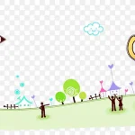 卡通网恋 免费PNG素材