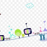 卡通网恋 透明背景PNG