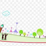 卡通网恋 免费PNG素材