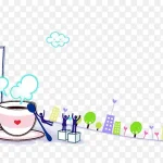 卡通网恋 高清PNG