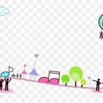 卡通网恋 高清PNG