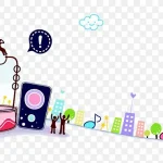 卡通网恋 透明背景PNG