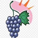 卡通葡萄卡通素材 PNG素材下载