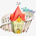 卡通商城 透明背景PNG