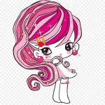 卡通美女 透明背景PNG