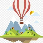 卡通风景 高清PNG