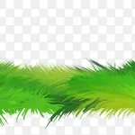 卡通草丛 卡通草甸 PNG素材下载