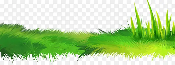 卡通草丛 卡通草甸