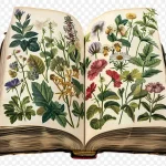 植物学书籍插画 PNG素材下载