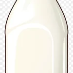 牛奶瓶插画 高清PNG
