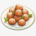 美食插画 透明背景PNG