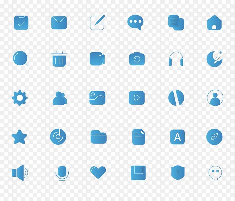 图标 短信图标 爱心图标