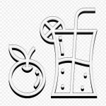 果汁图标健身图标新鲜图标 PNG素材下载