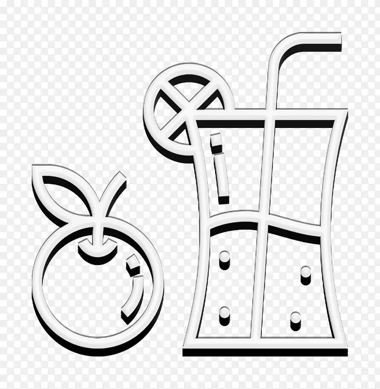 果汁图标健身图标新鲜图标