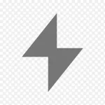 闪电图标 免费PNG素材