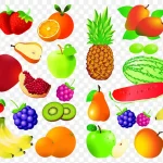 卡通水果卡通菠萝卡通西瓜 高清PNG