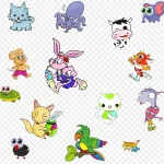 各种小动物 PNG素材下载