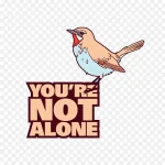 鸟儿创意插画 高清PNG