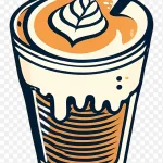 咖啡饮品插画 免费PNG素材