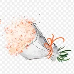 手绘鲜花 高清PNG