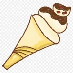 卡通手绘冰激凌 高清PNG