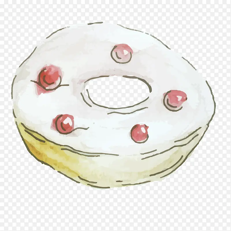 卡通手绘饼干素材