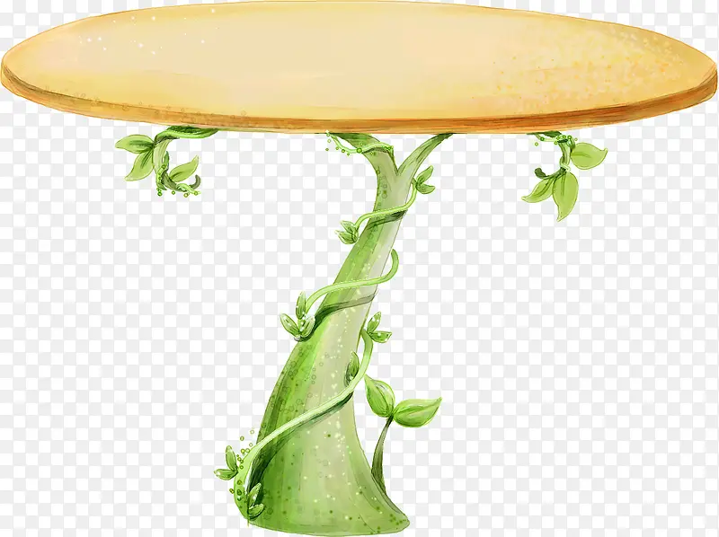 卡通手绘桌子