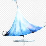 手绘桌椅 透明背景PNG