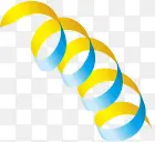 彩带装饰   节日装饰 透明背景PNG