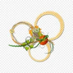 植物花边装饰图 高清PNG