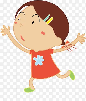 卡通孩子