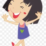 卡通孩子 透明背景PNG