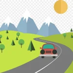 卡通风景 免费PNG素材