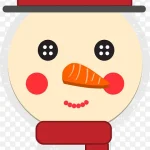 卡通雪人 PNG素材下载
