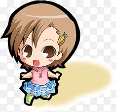 卡通女孩