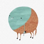 卡通拟人插画 免费PNG素材