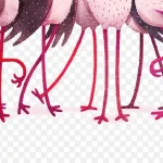 创意卡通插画 透明背景PNG