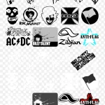 黑白插画 免费PNG素材