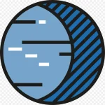 手绘星球 PNG素材下载