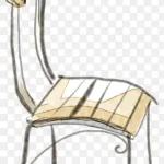 卡通手绘椅子 高清PNG