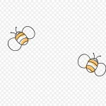 矢量蜜蜂装饰 高清PNG