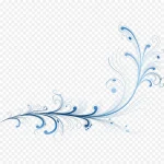 飘逸蔓藤装饰素材 高清PNG