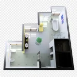 房屋设计 透明背景PNG