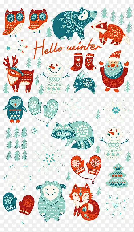 创意设计卡通圣诞