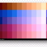 调色板设计 高清PNG