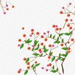 红色果树 高清PNG