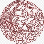 红色凤凰 PNG素材下载