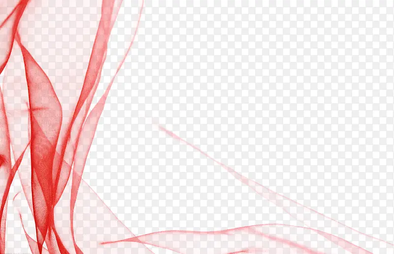 红色飘沙红色丝带