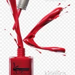 红色油迹 PNG素材下载