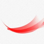 红色飘带 高清PNG